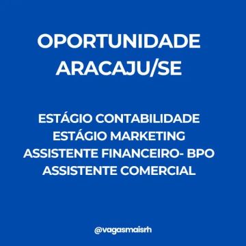 Vaga de Aracaju/Se