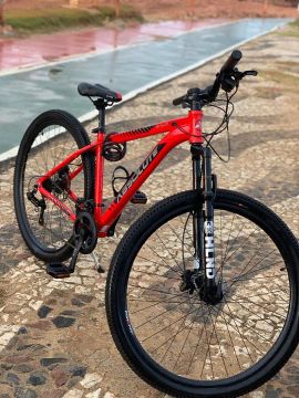Bicicleta Aro 29 Absolute , Vermelho Tamanho do quadro 17