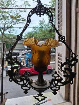 Lustre antigo de cristal