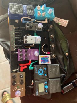 Pedalboard Completo para Guitarra