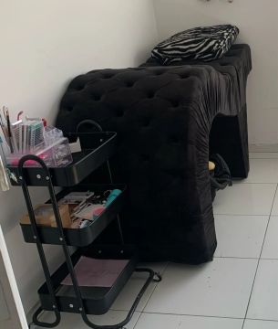 Maca e carrinho auxiliar 