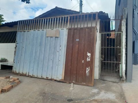 Portão de ferro e chapa - Usado - Ótimo estado!