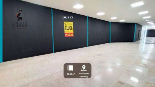 Aluga Loja de 65,40 m² no 1º andar do Supermercado Cometa do Presidente Kennedy