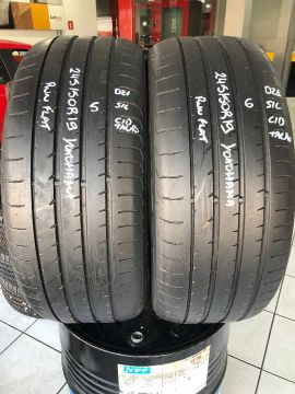 Kit 02 Pneus 245/50r19 Yokohama Advan Sport Runflat (usados) 5/6