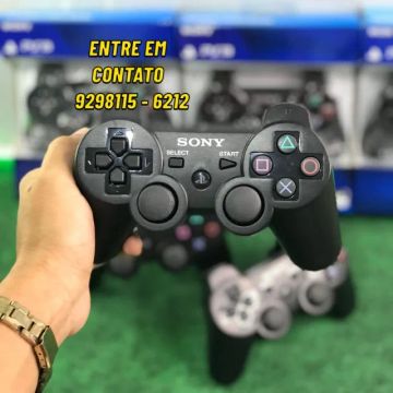 Controle de Ps3 Sony Dualshock - Confirme Outras Cores -Entregamos 9h ás 23h