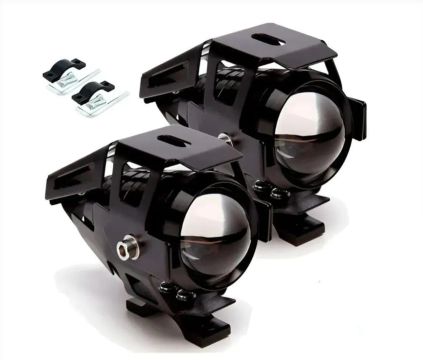 Faróis de Led para Moto, Projetor Alto Brilho. 
