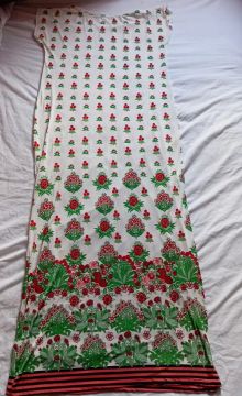 Vestido Longo Floral Branco
