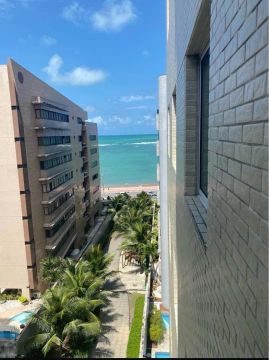 Apartamento JTR vista mar 3/4 sendo 1 suíte 