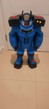 Batman Robot Azul Grande