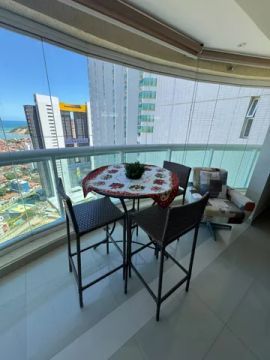 Lindo Apartamento no Estrela do Atlantico 28 andar com vista mar 100% mobiliado 