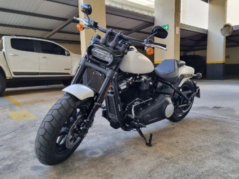 Harley-Davidson Fat Bob 107 18/19, Apenas 5.350 km ORIGINAIS!!! RARIDADE!!!