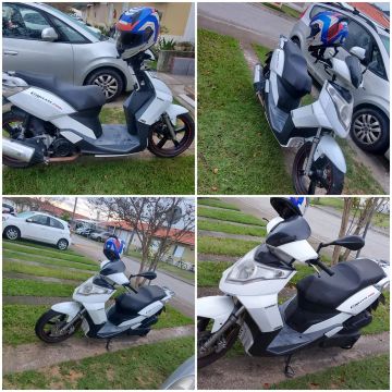 Motos em 18 Vezes de 480 no cartao de crédito.  