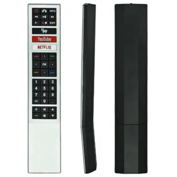 Controle Remoto Para Tv Aoc Led Smart 4k - Youtube Netflix pilha inclusa