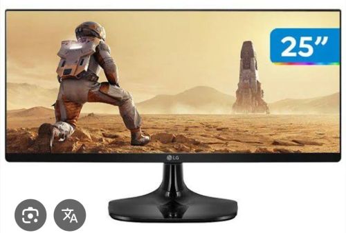 Monitor LG 25 polegadas - Usado estado de novo