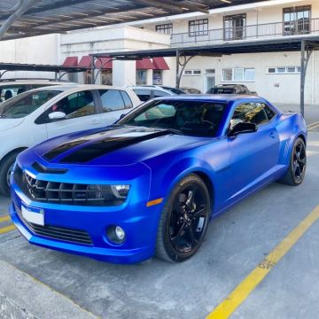 Chevrolet Camaro SS 2013 Azul V8 Envelopado cor Exclusiva 6.2 406cv