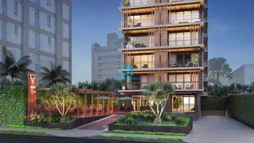 Studio à venda em Curitiba-PR | 34m² | 1 quarto | no Bigorrilho