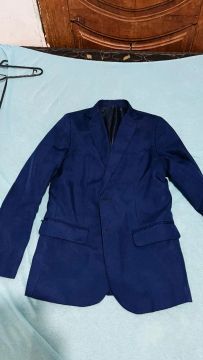 Blazer Masculino Azul - usado e blazer bege usado