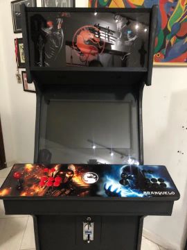 Máquina de Arcade Personalizada - Mortal Kombat