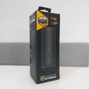 Nova | Caixa De Som Bluetooth A prova dágua 20W Atomic Tws Ipx7 - Promoção