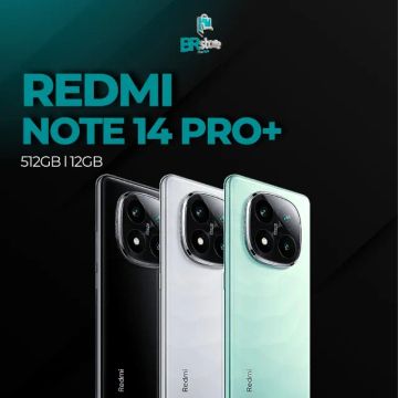  Xiaomi Redmi Note 14 Pro Plus 5G 512GB 12GB Black Lacrado (Ac.Cartão)