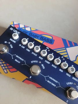 Pedal de Efeito M-Vave Cube-Baby Bass