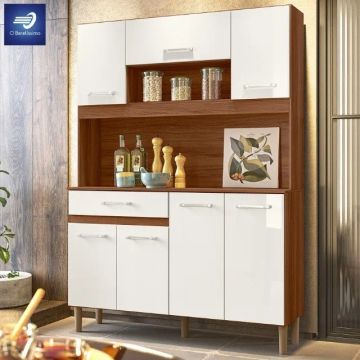Oferta Armário de Cozinha Compacto 7 Portas 1 Gaveta