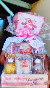 Cestas de café da manhã especial a pronta entrega