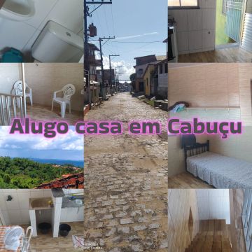 Alugo casa em Cabuçú 200 reais 