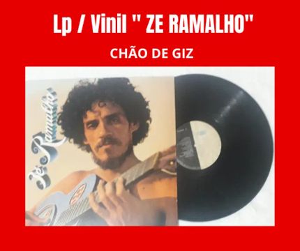 Lp - Disco -Vinil - Zé Ramalho - 1a Ed.1978 - C/ encarte