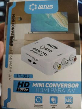 Conversor Mini HDMI para AV 1080p - Lotus