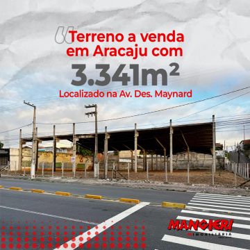 Terreno a venda ele possui 3.341 m²