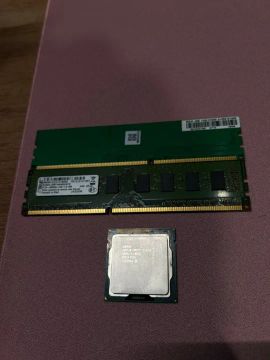 Processador I3 2130 LGA 1155 + Memoria Ram 2x4gb 