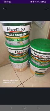 Massa corrida, 50 reais cada 5 unidades disponíveis retirada zumbi.