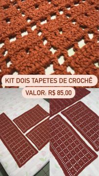 Kit dois tapetes