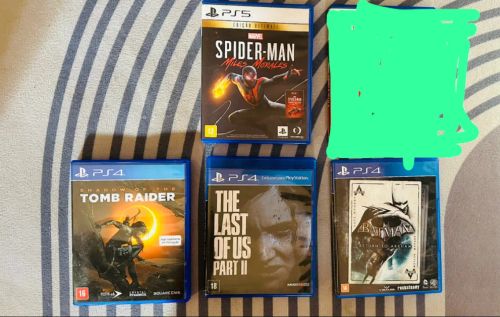 Jogos ps5 e ps4