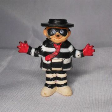 Boneco Papa Burguer da Coleção McDonald's antigo o ladrão mascarado