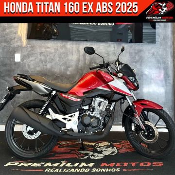  Titan 160 EX ABS 2025 0KM EMPLACADA