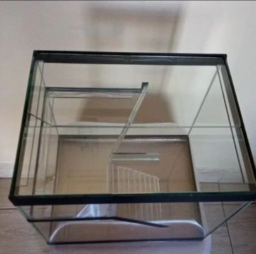 Aquaterrário de Vidro 25×20×20 6L