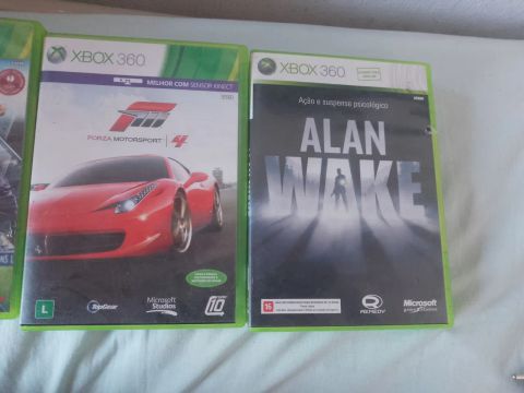Jogos Xbox 360 - Forza Motorsport 4 e Alan Wake
