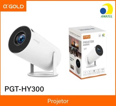 Projetor Portátil Tela de 130" Polegadas 