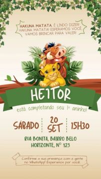 Arte para convite digital 10,00