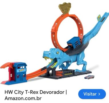 HotWheels City T-Rex Devorador