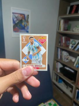 ORIGINAL - Figurinha Legend Bronze Messi 