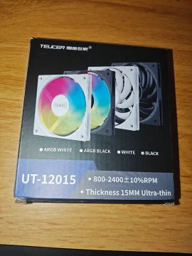 Cooler de CPU TEUCER UT-12015 ARGB 15mm Ultra-thin Slim