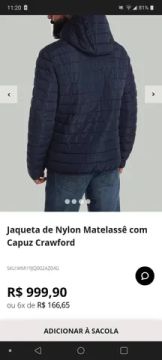 Jaqueta Crawford nylon
