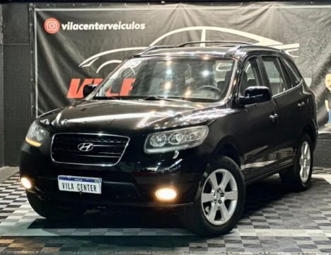 SANTA FE GLS 2.7 4X4 AUTOMATICA 2009 7 LUGARES MUITO CONSERVADA 