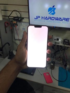 iPhone 13 Pro ou 13 Pro Max tela branca, verde ou Amarelo temos a solução