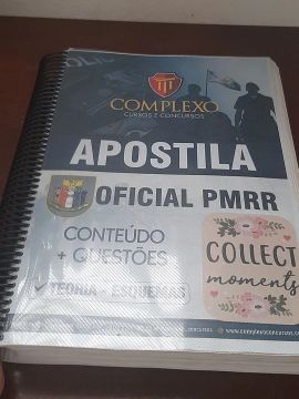 Apostila Oficial PMRR Completa - Conteúdo + Questões