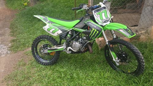 Kawasaki kx 100 2 tempos
