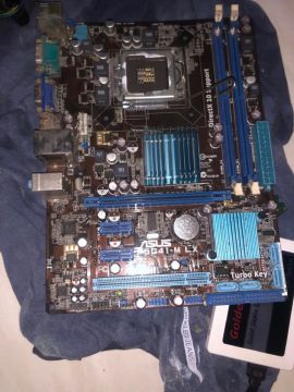 Placa mãe de retirada de peça azos P5G41-LX